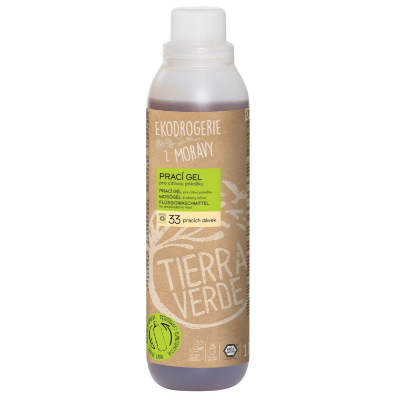 Tierra Verde Prací gel pro citlivou pokožku (1 l)
