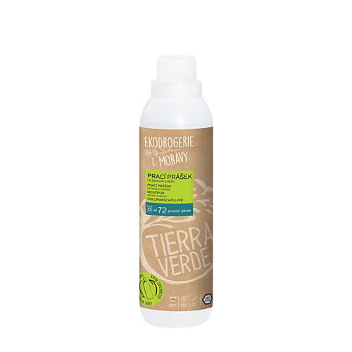 Tierra Verde Prací prášek na barevné prádlo, 1,1 kg
