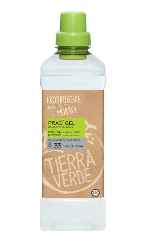Tierra Verde Prací gel sport BIO eukalyptus, 1 l