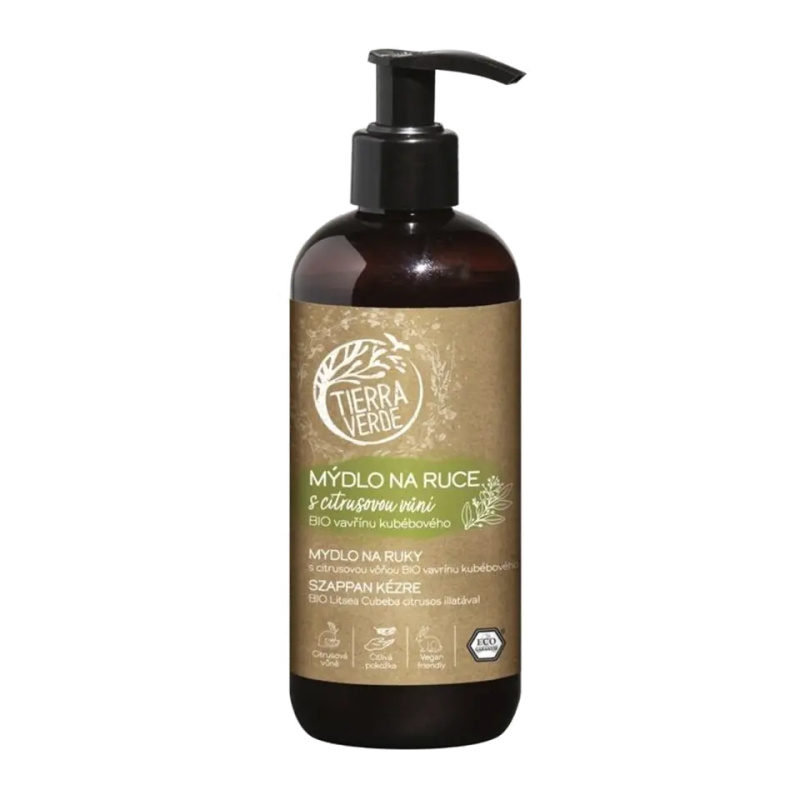 Tierra Verde Tekuté mýdlo vavřín 290 ml