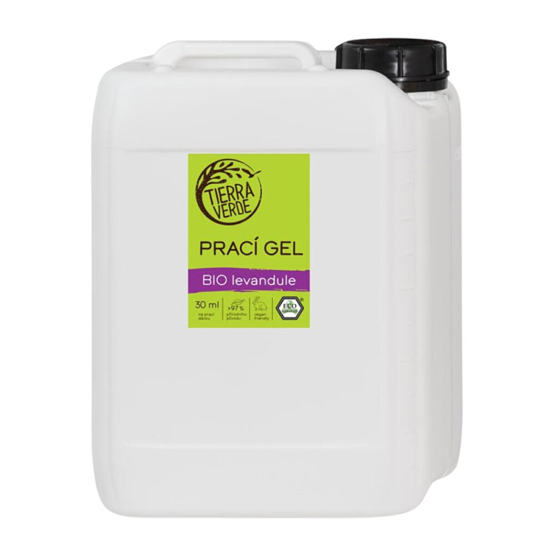 Tierra Verde Prací gel s vůní BIO levandule