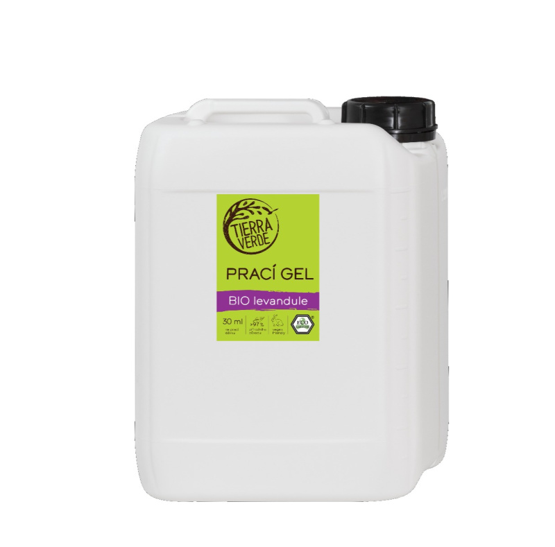 Tierra Verde Prací gel s vůní BIO levandule