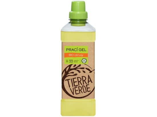 Tierra Verde prací gel s vůní BIO citrusů 33 PD