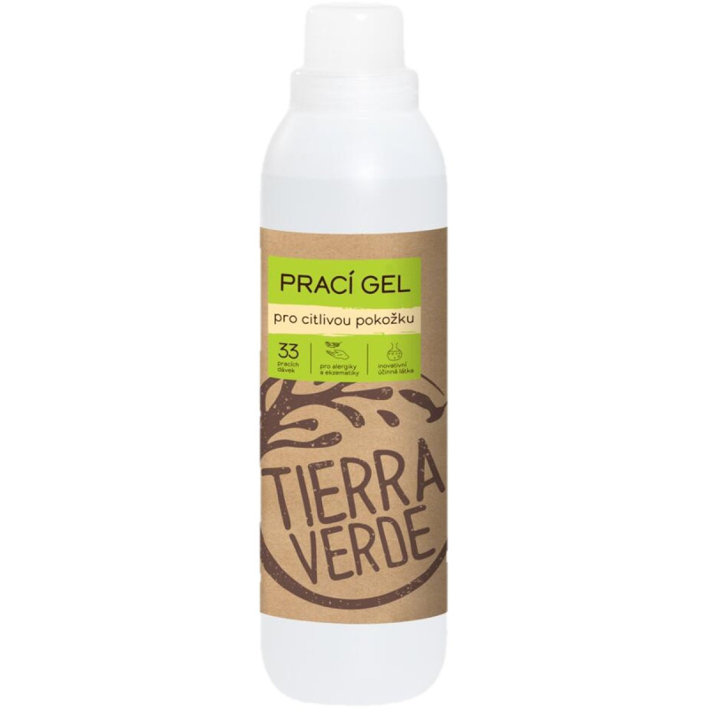 Tierra Verde Prací gel pro citlivou pokožku (1 l)