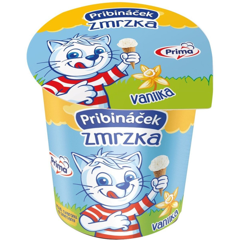 Pribináček zmrzka vanilka