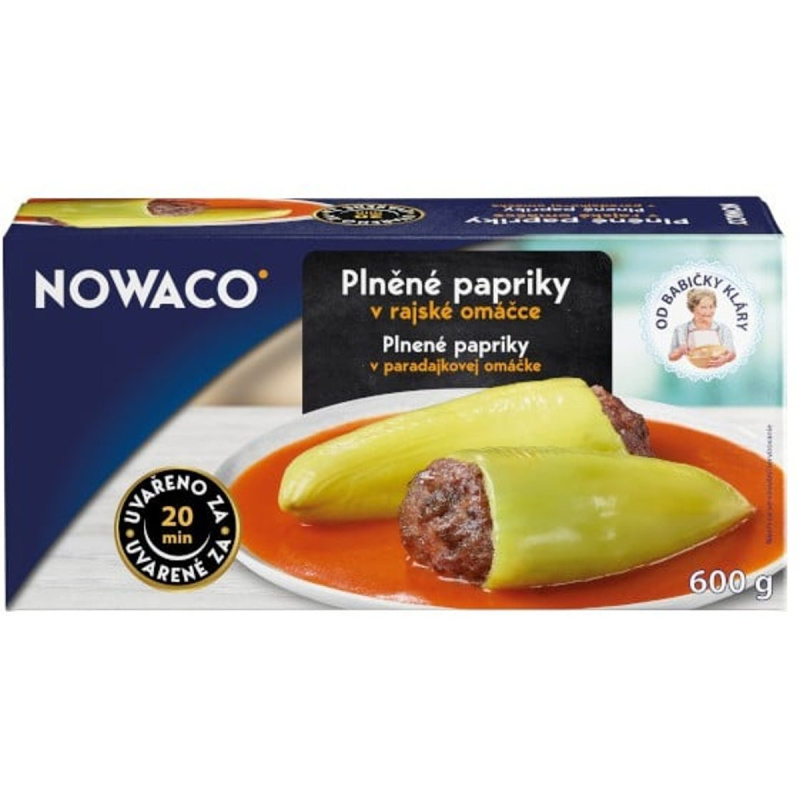 Nowaco Od babičky Kláry Plněná paprika s rajskou omáčkou