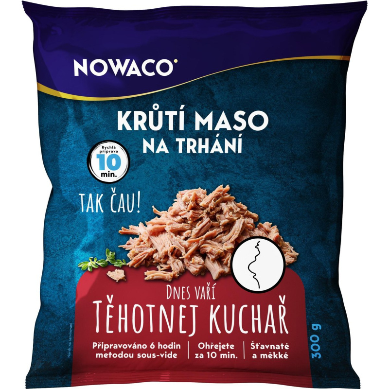 Nowaco Těhotnej kuchař Krůtí maso na trhání sous-vide