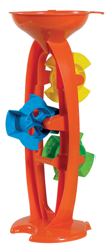 Androni Mlýnek na písek a vodu výška 42 cm – Červený