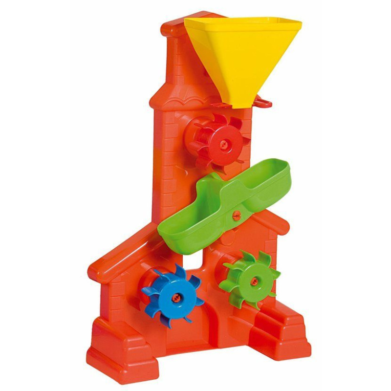 Androni Mlýnek na písek a vodu výška 42 cm – Červený