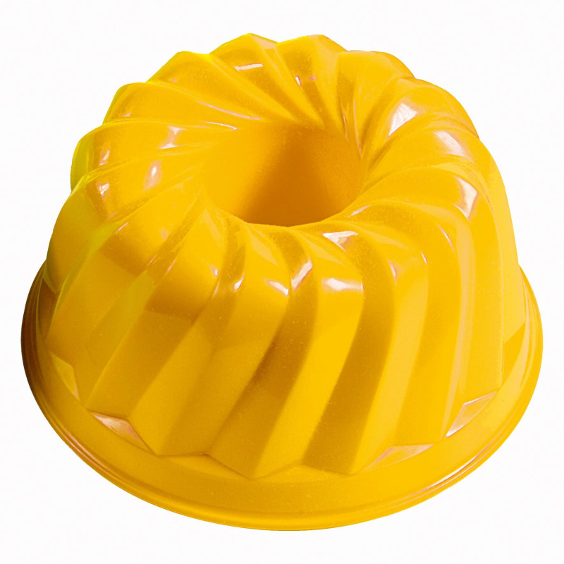 Androni Tvořítko na písek bábovka průměr 12 cm – Žlutá