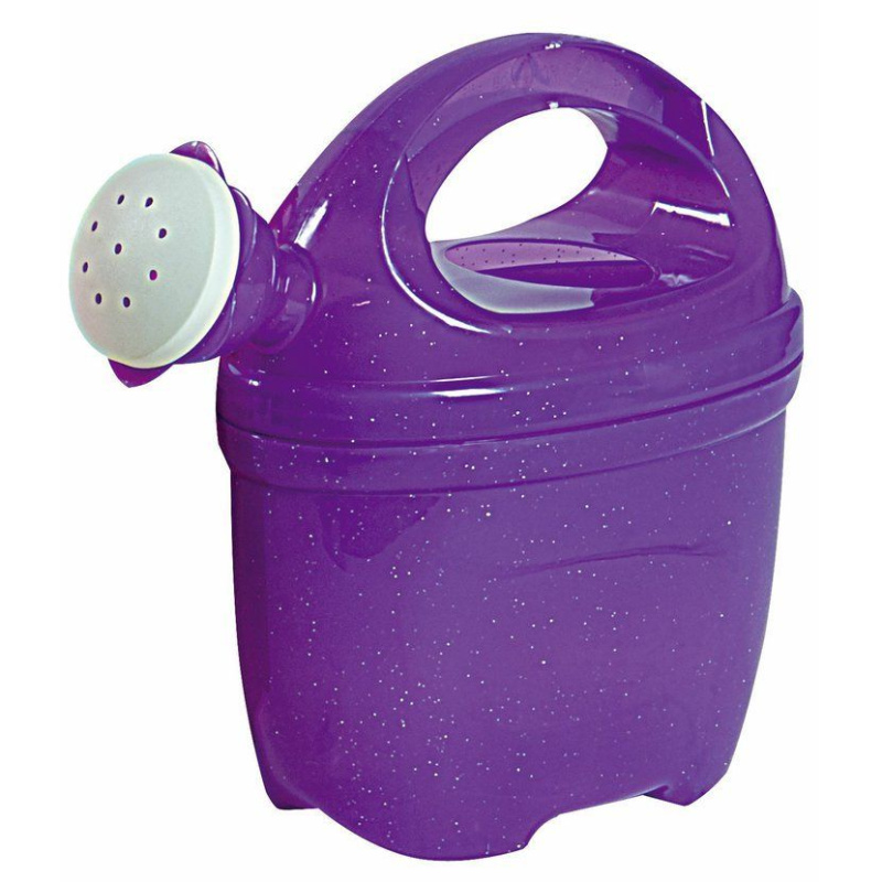 Androni Konvička průhledná se třpytkami 1,5 l – Fialová
