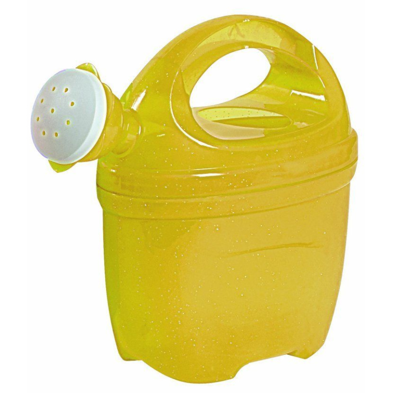 Androni Konvička průhledná se třpytkami 1,5 l – Žlutá