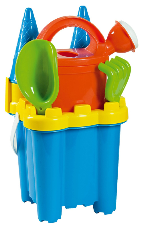 Androni Sada na písek hrad výška 29 cm – Modrá