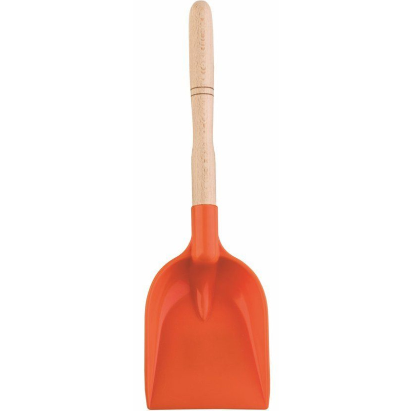 Androni Lopata s dřevěnou násadou délka 34 cm – Červená