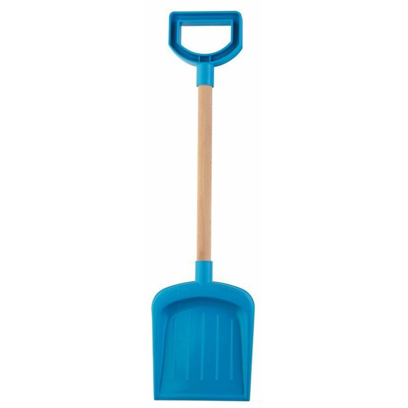 Androni lopata s dřevěnou násadou modrá délka 34 cm