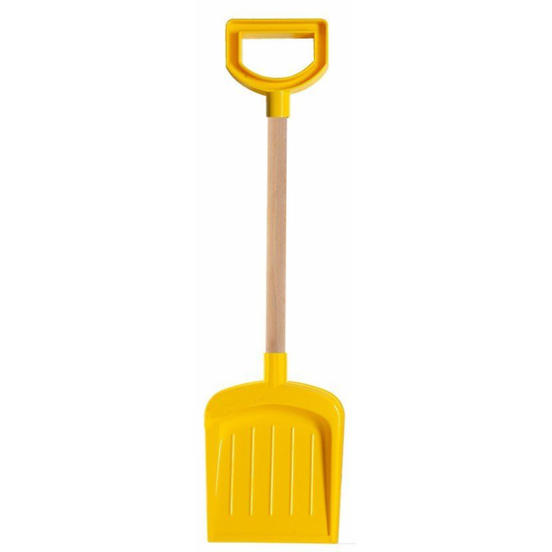 Androni lopata s dřevěnou násadou žlutá délka 34 cm