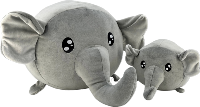 Magic Baby plyšoví sloni – maminka a mládě 20 a 40 cm