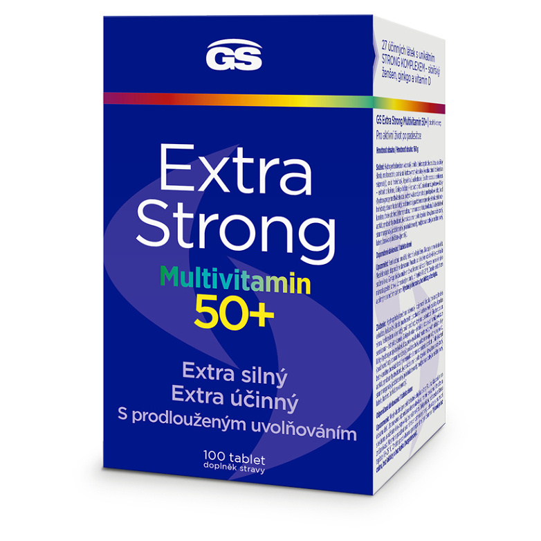 GS Extra Strong Multivitamin 50+ tbl.100