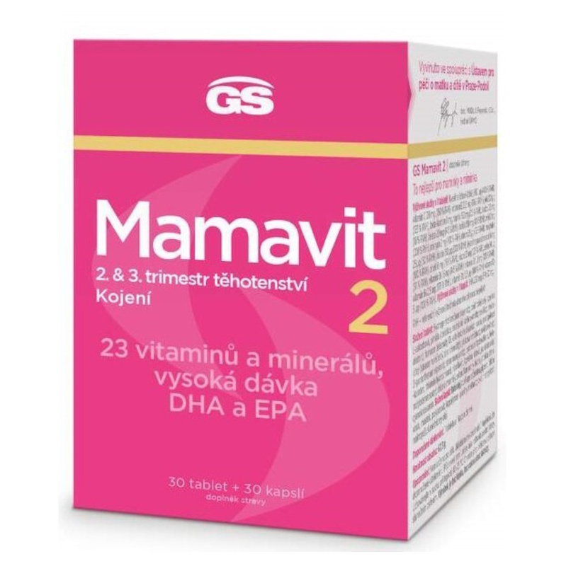 GS Mamavit 2 Těhotenství a kojení tbl.30/cps.30