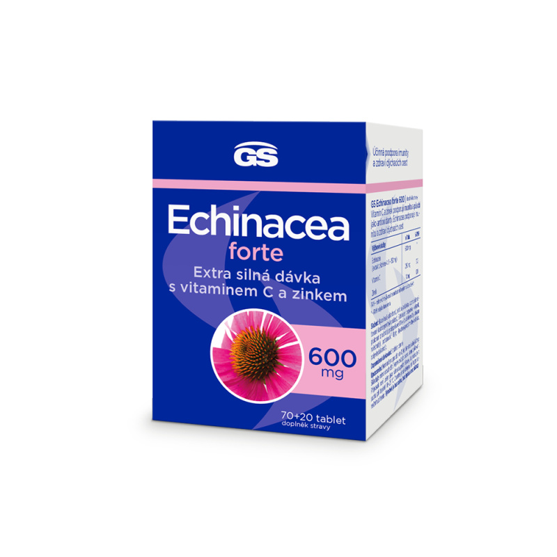 GS Echinacea Forte 600mg tbl.70+20