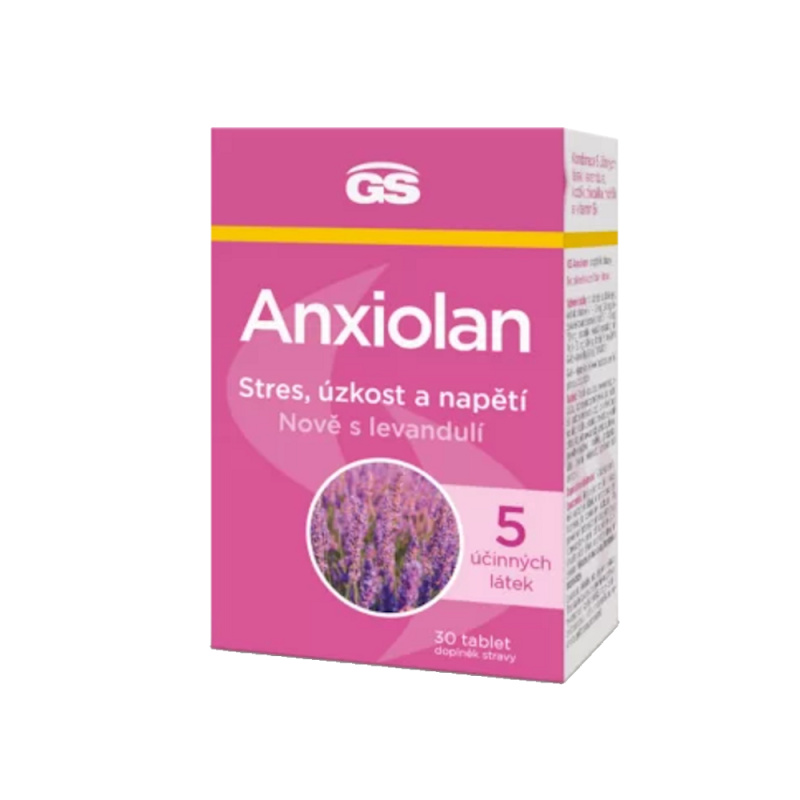 GS Anxiolan s levandulí tbl. 30