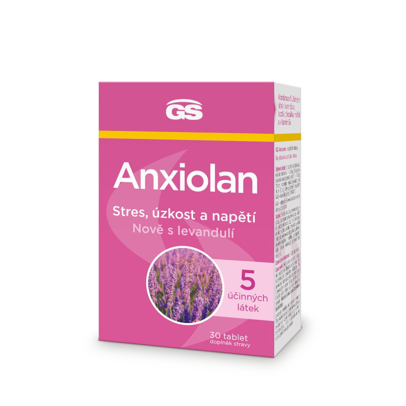 GS Anxiolan s levandulí tbl. 30