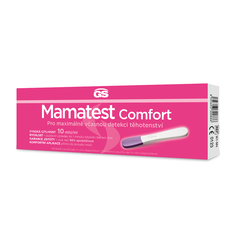 GS Mamatest comfort těhotenský test