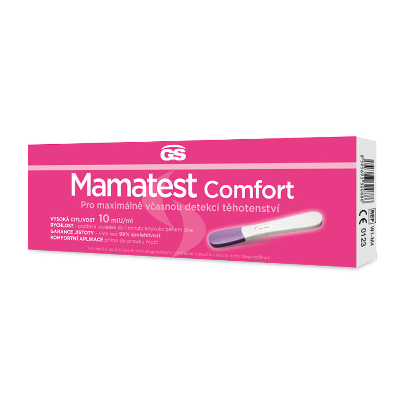 GS Mamatest comfort těhotenský test