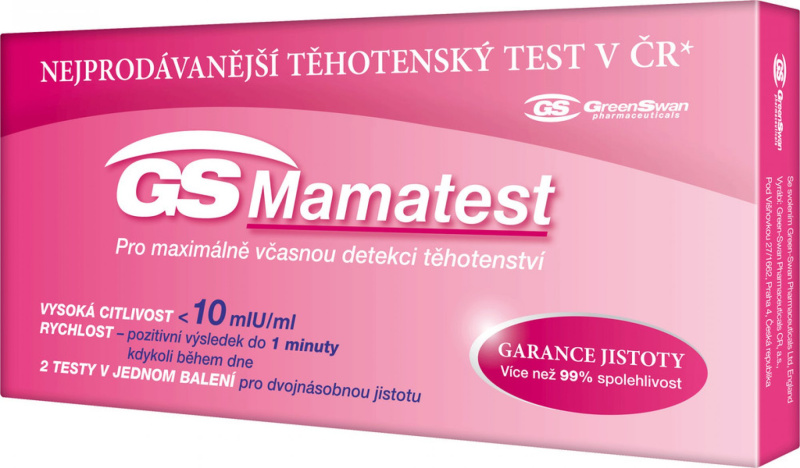 GS Mamatest těhotenský test 2 kusy