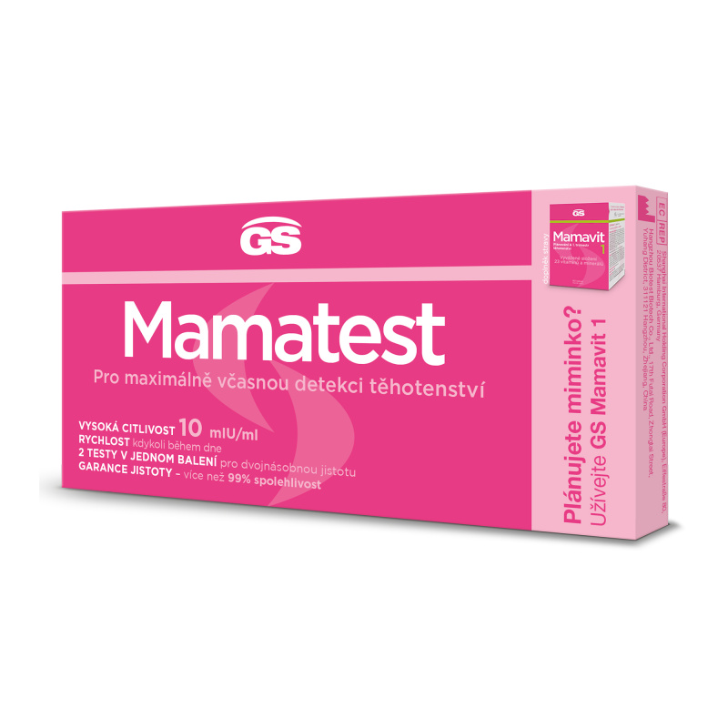 GS Mamatest těhotenský test 2 kusy