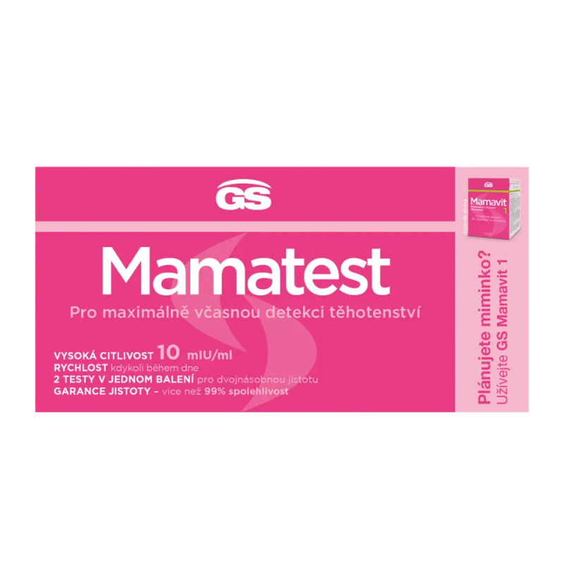 GS Mamatest těhotenský test 2 kusy