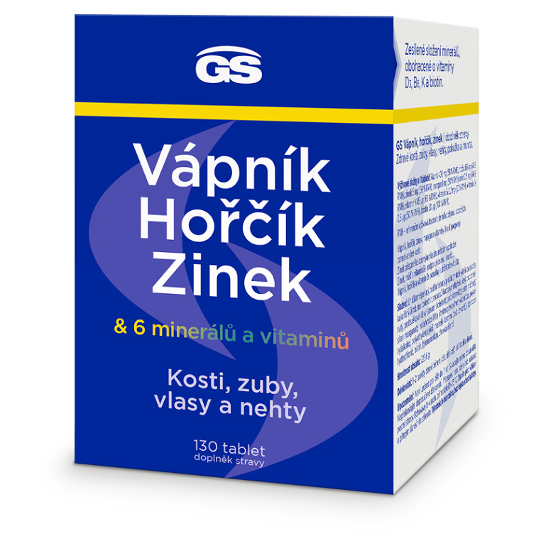 GS Vápník Hořčík Zinek tbl.130