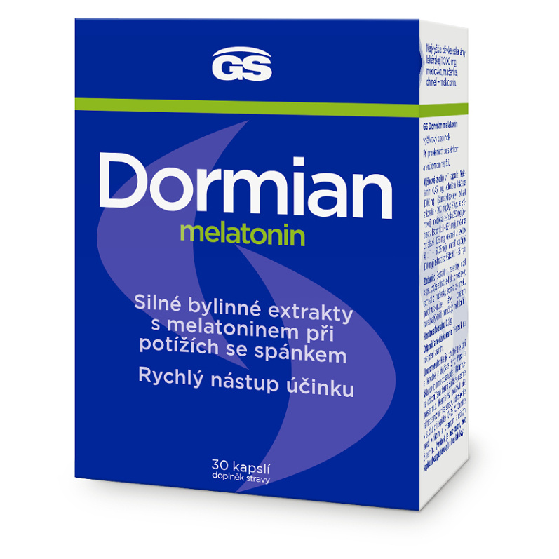 GS Dormian melatonin cps.30