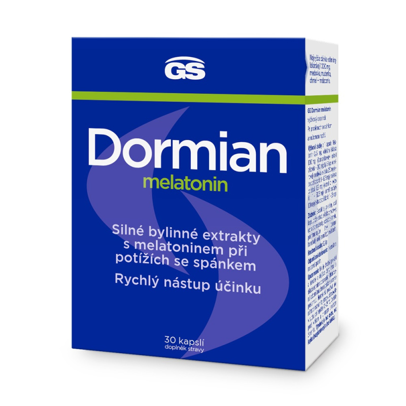 GS Dormian melatonin cps.30