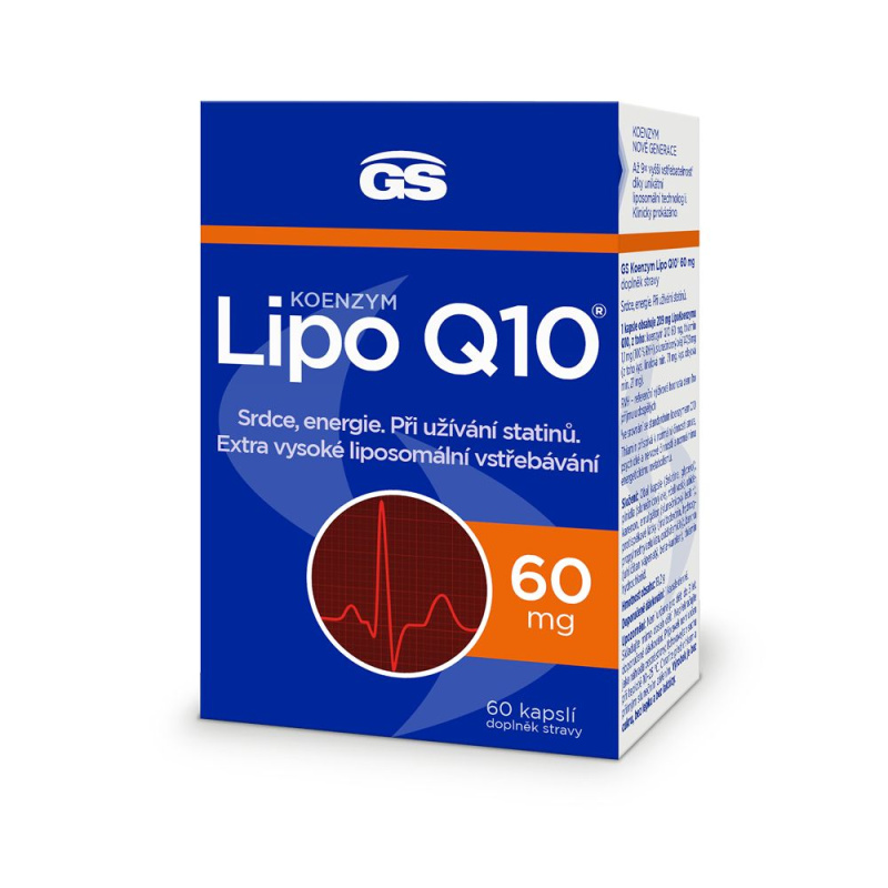 GS Koenzym Lipo Q10 60mg cps.60