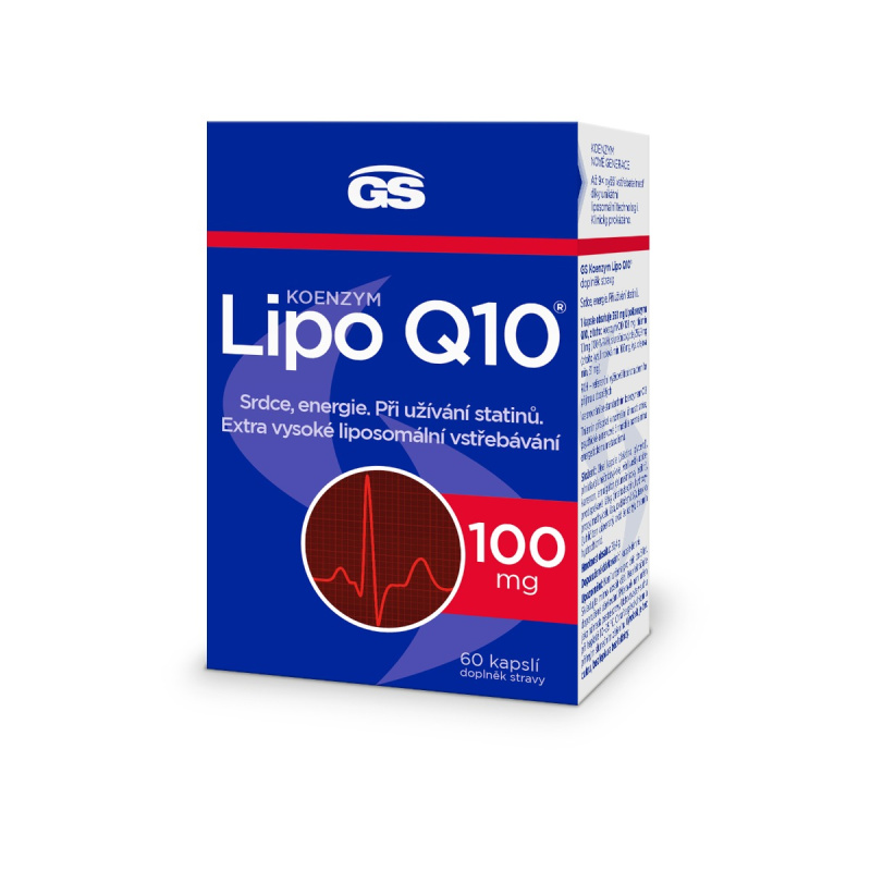 GS Koenzym Lipo Q10 100mg cps.60