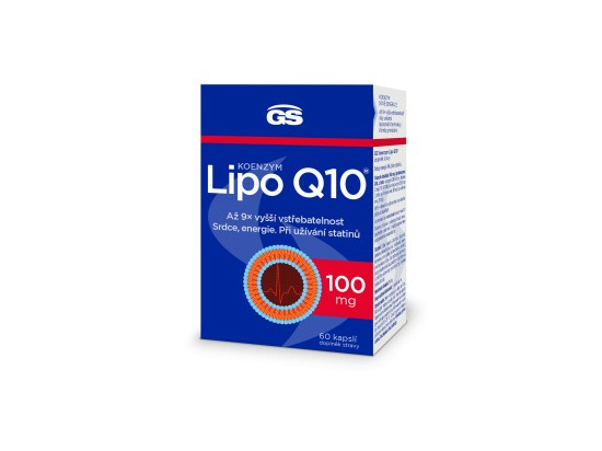 GS Koenzym Lipo Q10 100mg cps.60