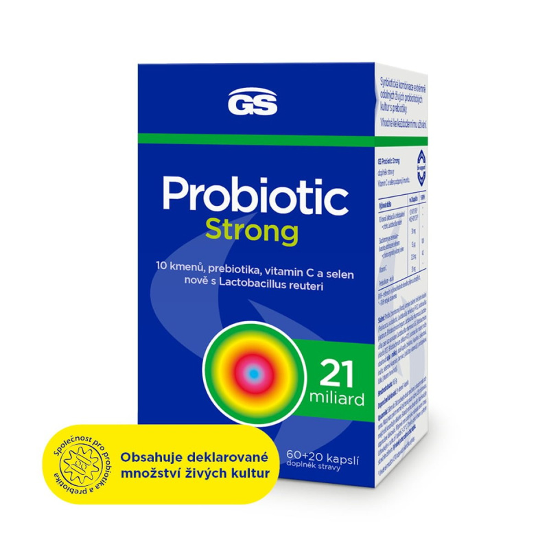 GS Probiotic Strong cps.60+20
