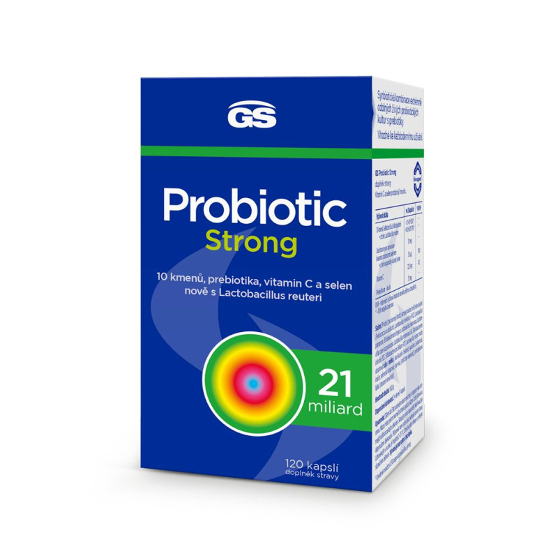 GS Probiotic strong 120 kapslí