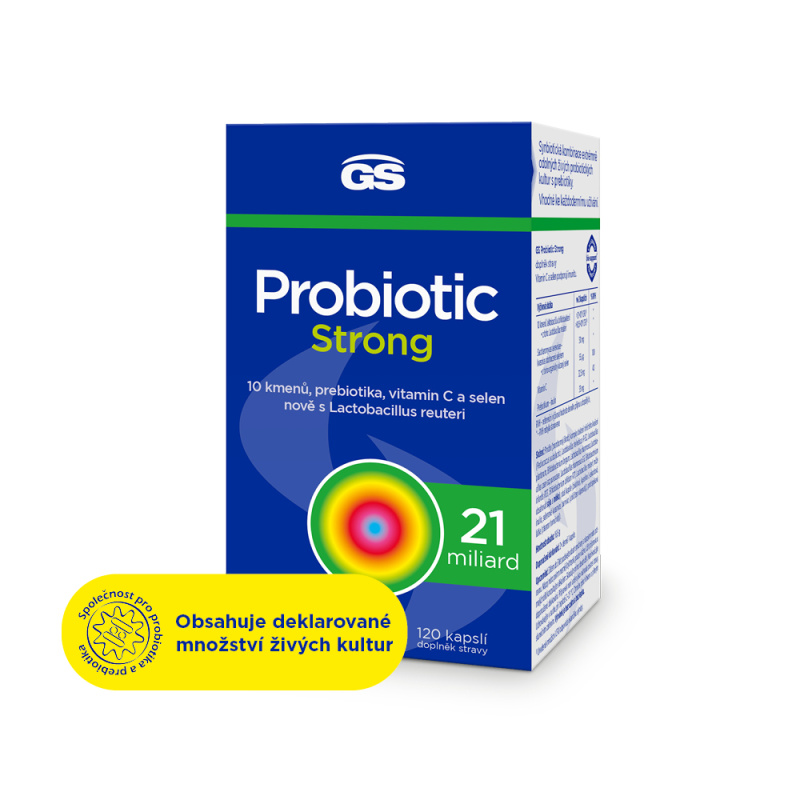 GS Probiotic strong 120 kapslí
