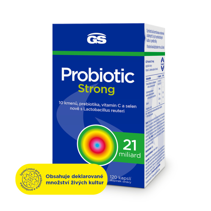 GS Probiotic strong 120 kapslí