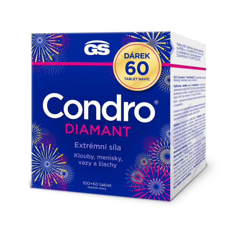 GS Condro DIAMANT 100 + 60 tablet NAVÍC