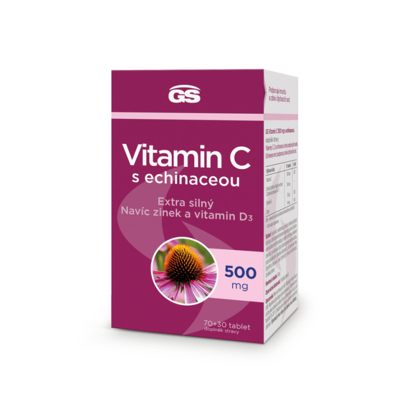GS Vitamin C s echinaceou 70 + 30 tablet