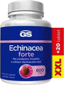 GS Echinacea forte 600 mg XXL 90 + 20 tablet