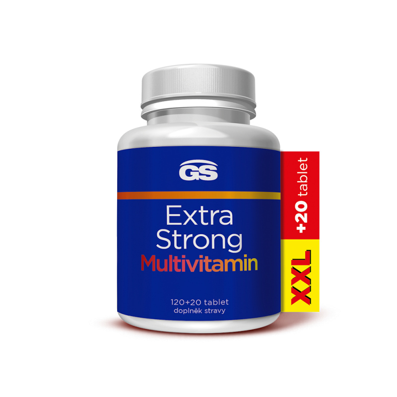 GS Extra strong Multivitamin XXL 120 + 20