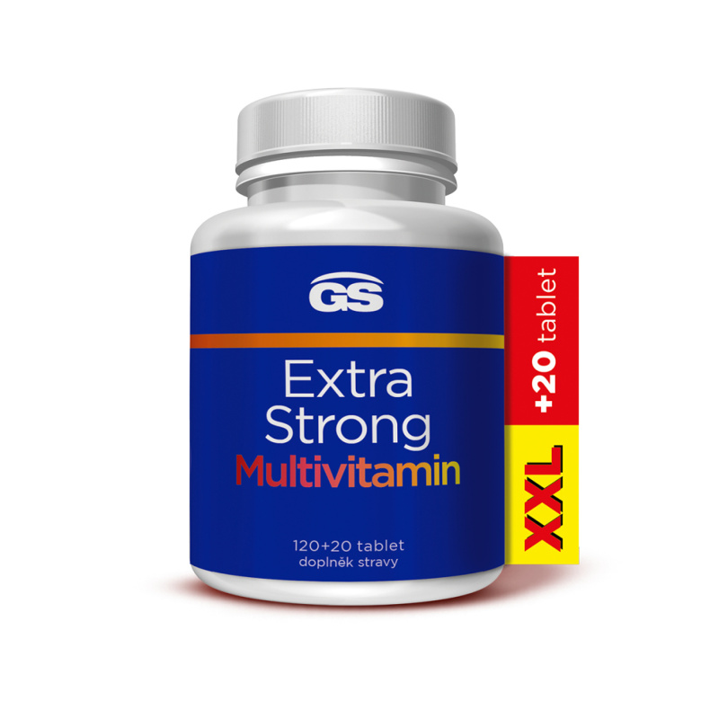 GS Extra strong Multivitamin XXL 120 + 20