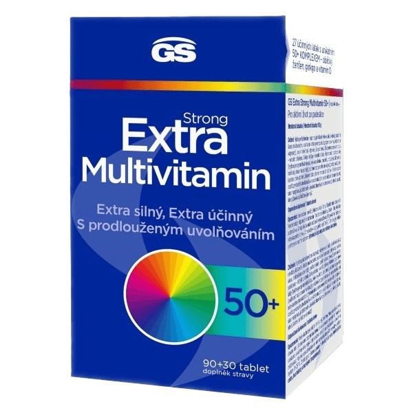 GS Extra Strong Multivitamin 50+ tbl.90+30