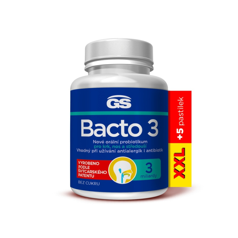 GS Bacto 3 XXL 20+50 pastilek