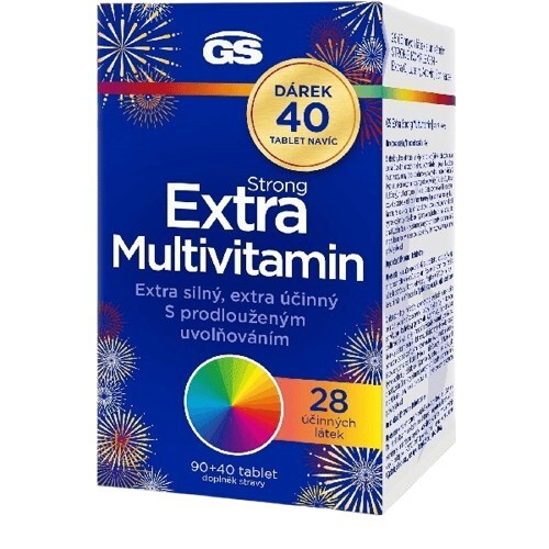 GS Extra Strong Multivitamin tbl.90+40 dárek