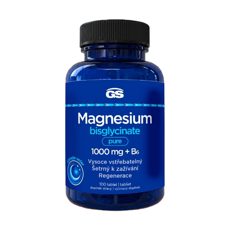 GS Magnesium bisglycinate pure 1000 mg + B6 100 tablet